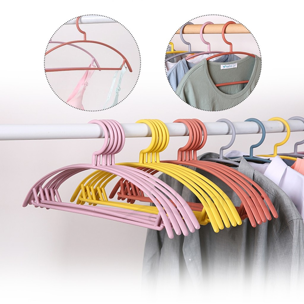 1Piece or 4Piece/Color Premium Style Hanger Traceless Nordic Color