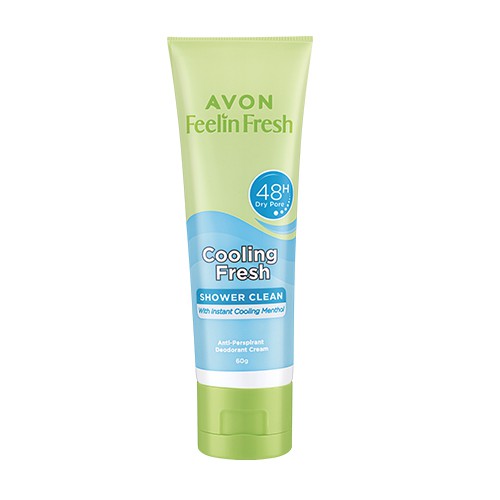 Avon Feelin Fresh Quelch AntiPerspirant Deorants Creams 55g Shower