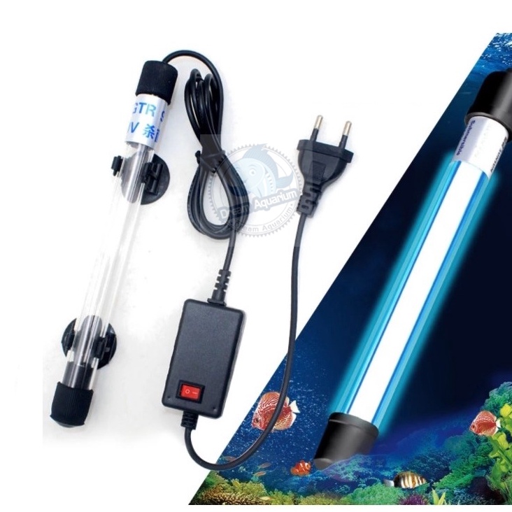 5w 9w 13w UV Light For Aquarium UV Light Sterilization Fish Tank Shopee Philippines