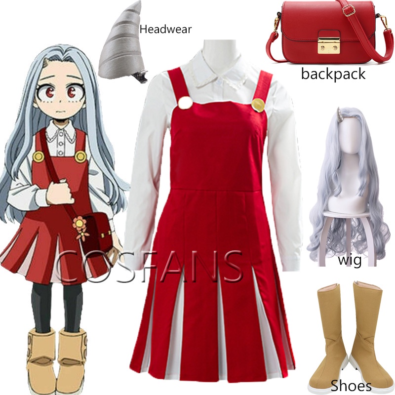Anime Boku no My Hero Academia Season4 Eri Cosplay Costume Uniform