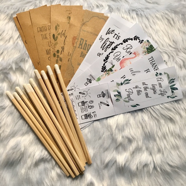 Pencil Souvenir with Sleeve / Plntble Pencil / Souvenir Shopee