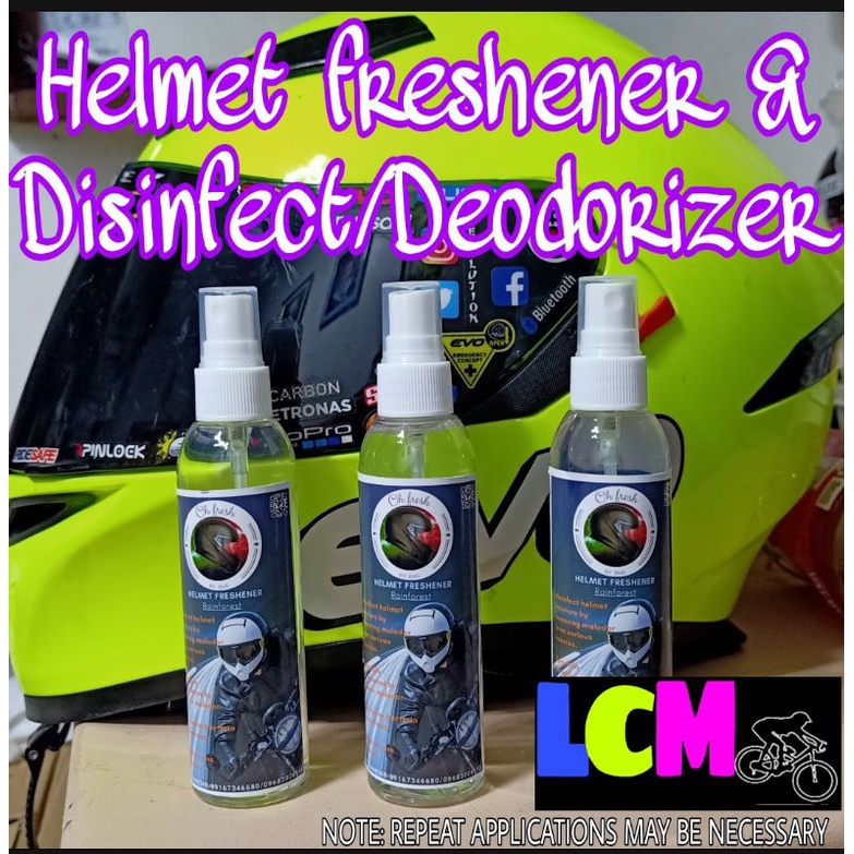 HELMET FRESHENER & DISINFECT RAINFOREST Shopee Philippines