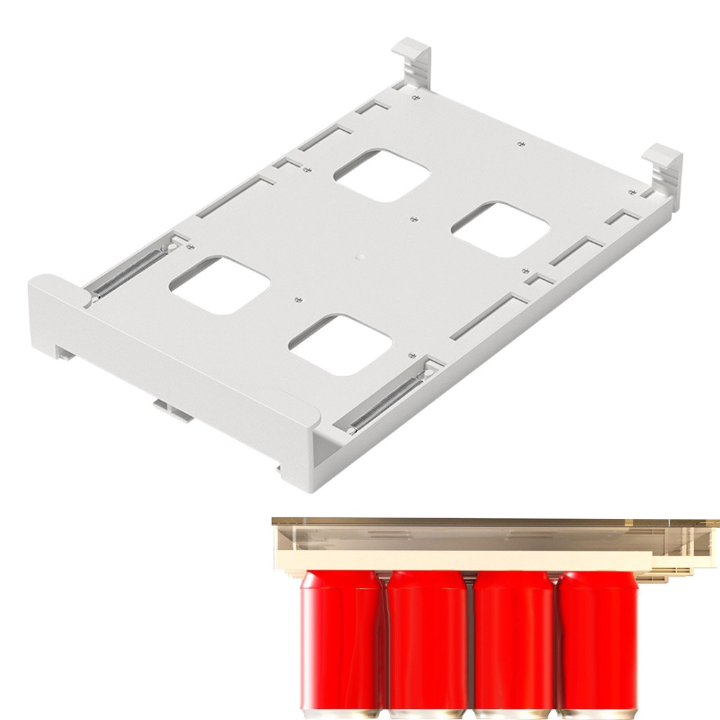 jdsRefrigerator Storage Rack Soda Beer Rack Juice Rack Bottle Rack