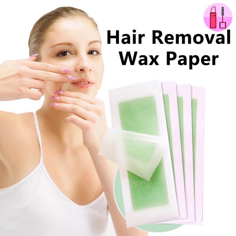 10Pcs Multipurpose Nonwoven Hair Removal Wax Strips / Gentle Safe