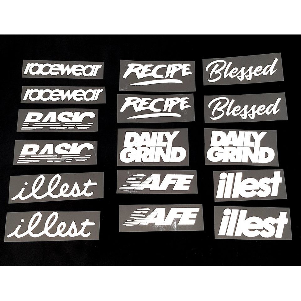 3M REFLECTORIZED CAR MOTOR STICKER Shopee Philippines