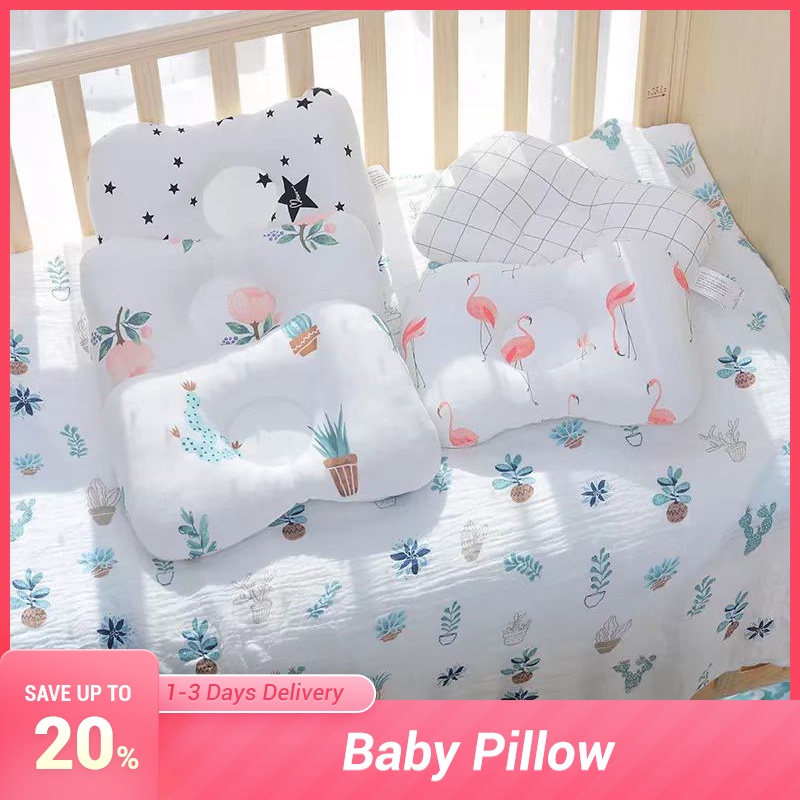 Newborn Baby Pillows Sleeping AntiHead Shape Shopee Philippines