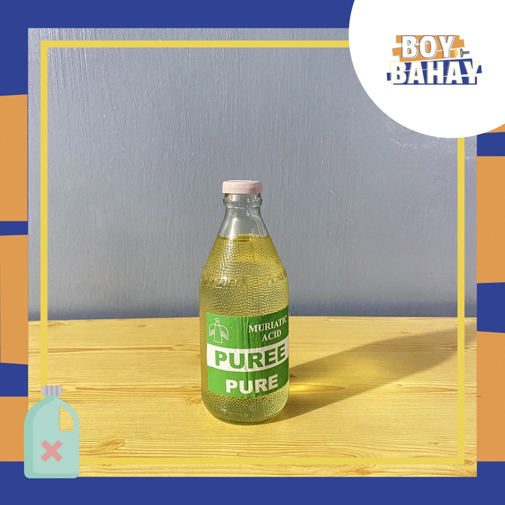 Puree Pure Muriatic Acid 350ml (High Quality Toilet Bathroom Cleaner