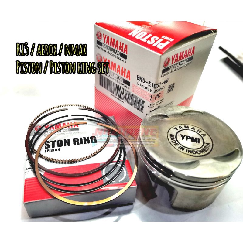 R15 piston Yamaha Genuine R15 / R15 Piston with Ring (Nmax/Aerox/R15