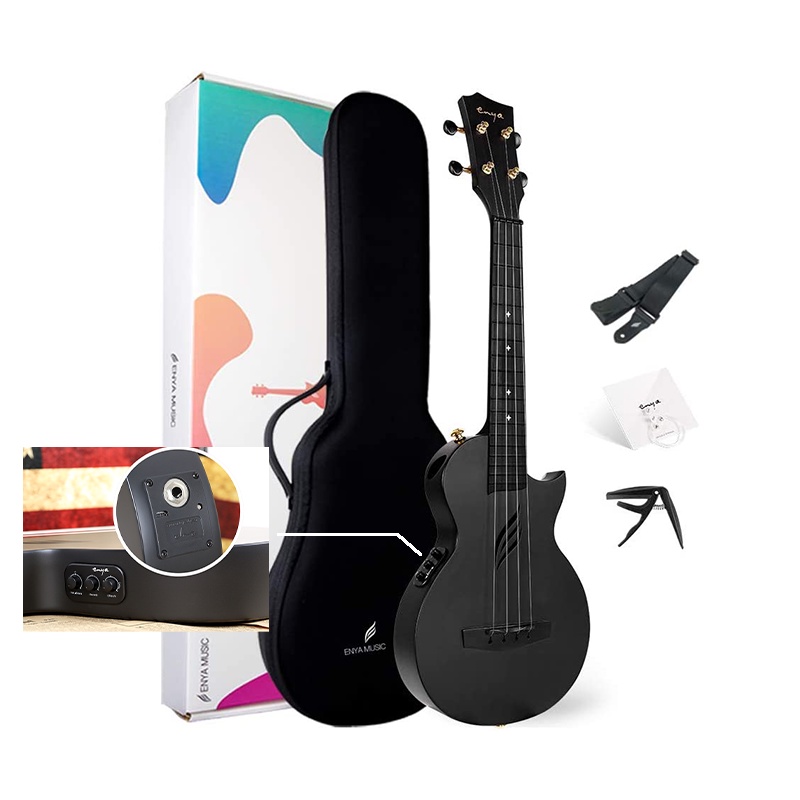 Enya Concert AcousticPlus Nova U / OR EQ 23 inch ukulele kit with case Shopee Philippines