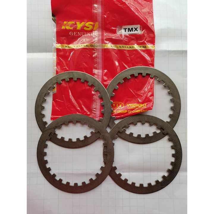 CLUTCH PLATE SET TMX155/TMX125 ALPHA 4PCS YSK BRAND Shopee Philippines