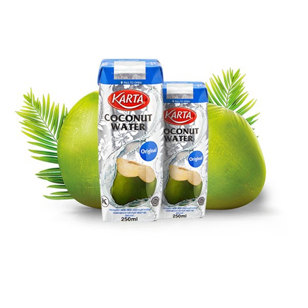 Karta Coconut Water 250ml x 12units [MAX ORDER 4 cartons per order
