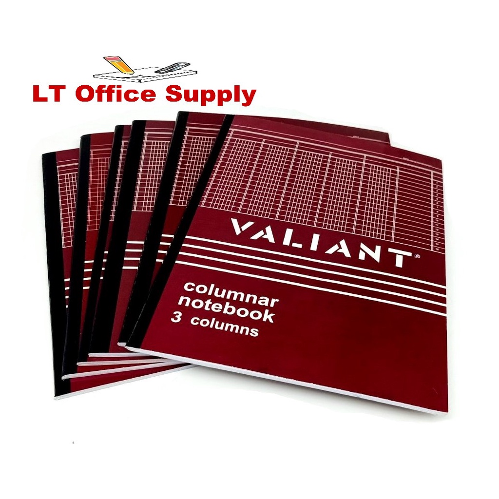 Valiant Columnar Notebook Record Book Journal Ledger Cash Notebook