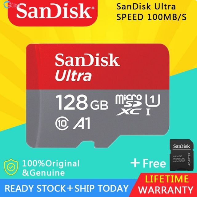 Mini SanDisk Memory Card 64GB 128GB 256GB Micro sd Card Class10 UHS1