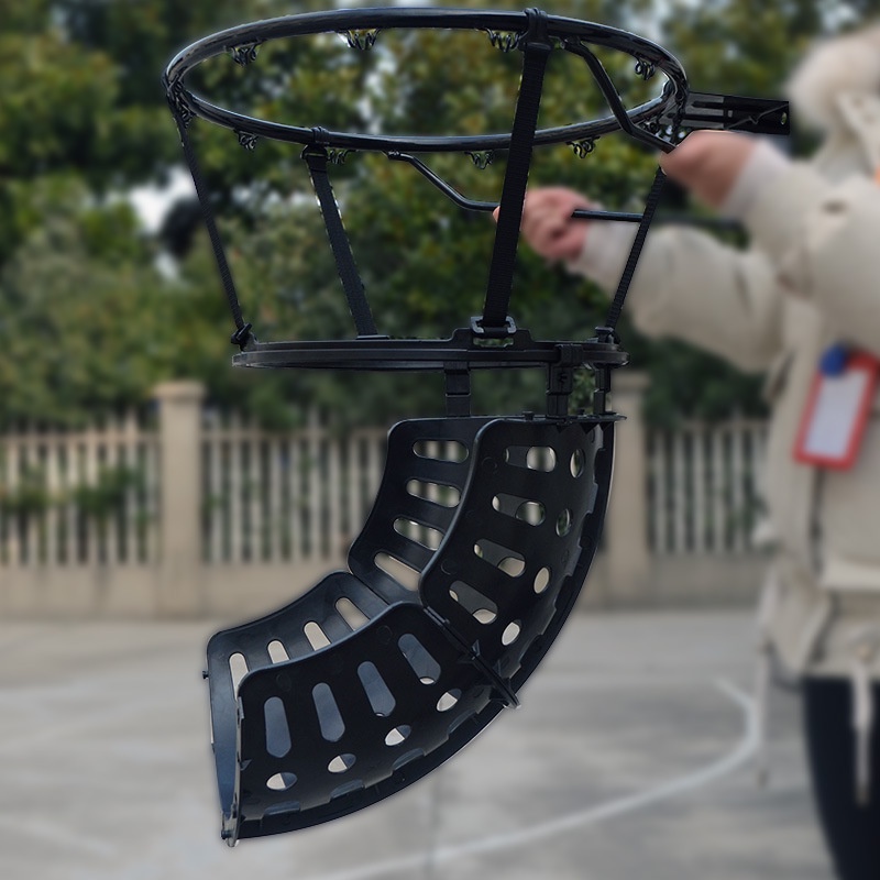 (COD)Sturdy Ball Return System 360Degree Basketball Ball Return System