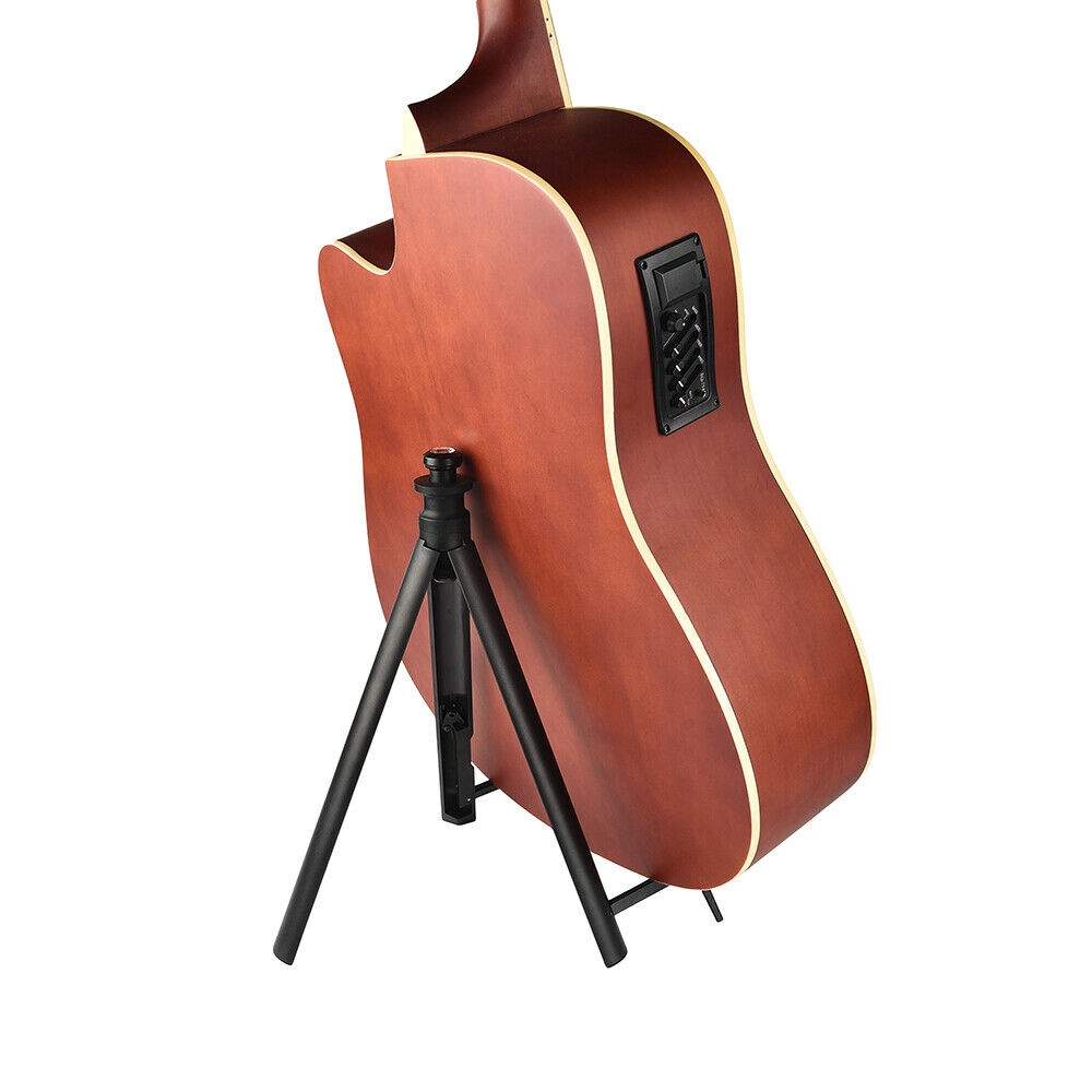 Universal Foldable Guitar Stand Folding Tripod Musical Rack Holder Anti