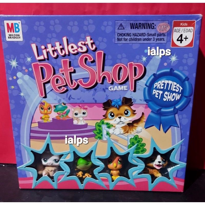 Littlest Littlest Pet Shop LPS Prettiest Pet Show Board Game