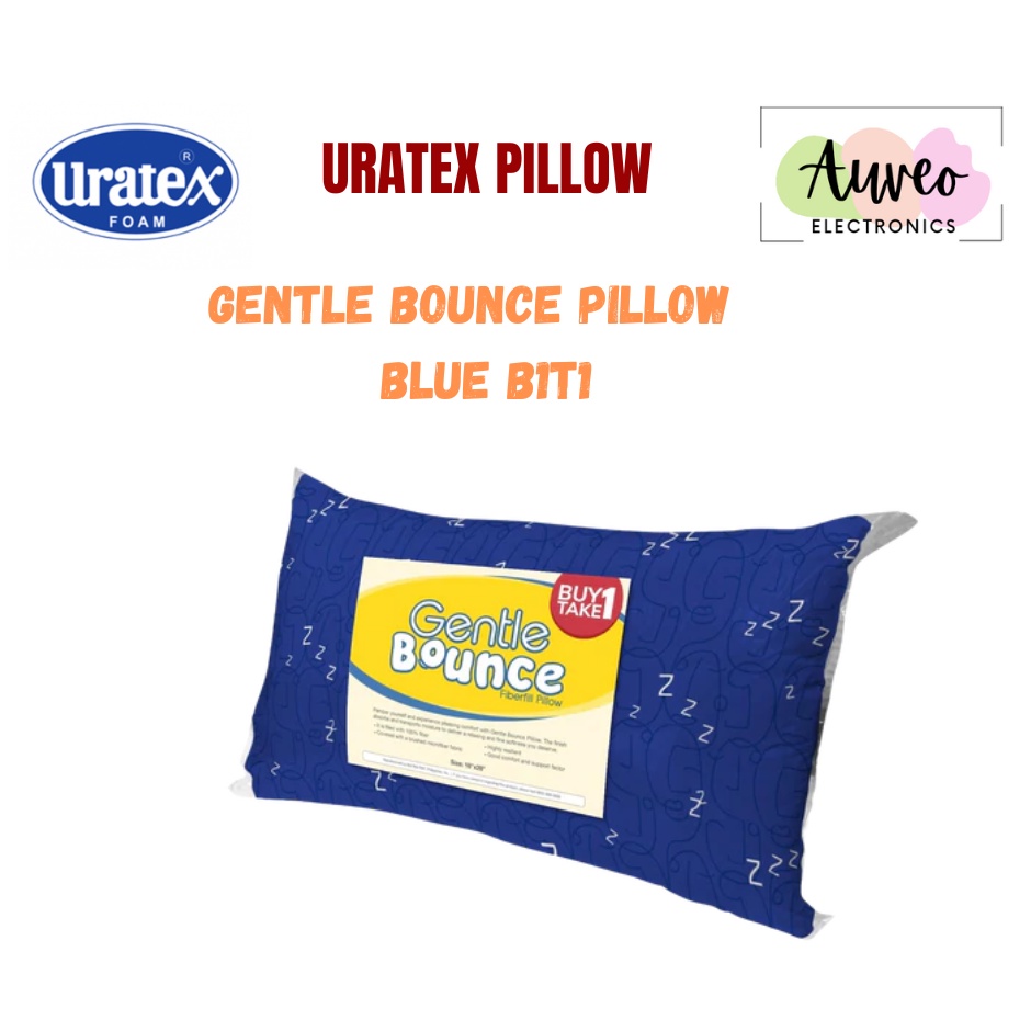 URATEX PILLOW B1T1 (BLUE) Shopee Philippines