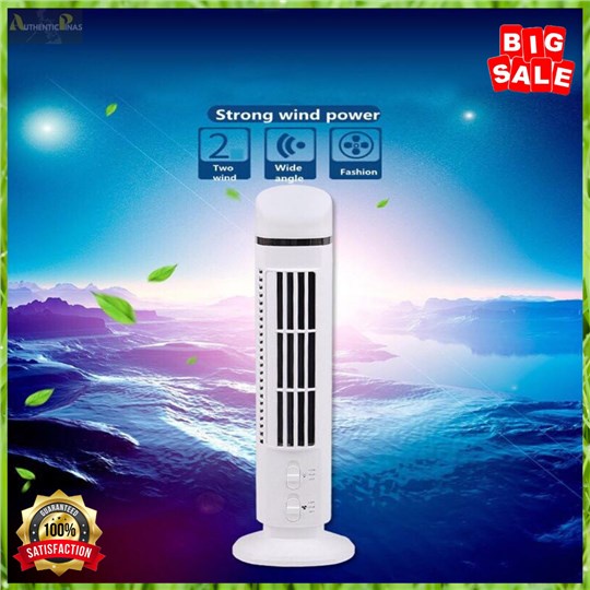 No hakaze fan cooling CODBladeless Tower Fan Light Quiet 2Speed