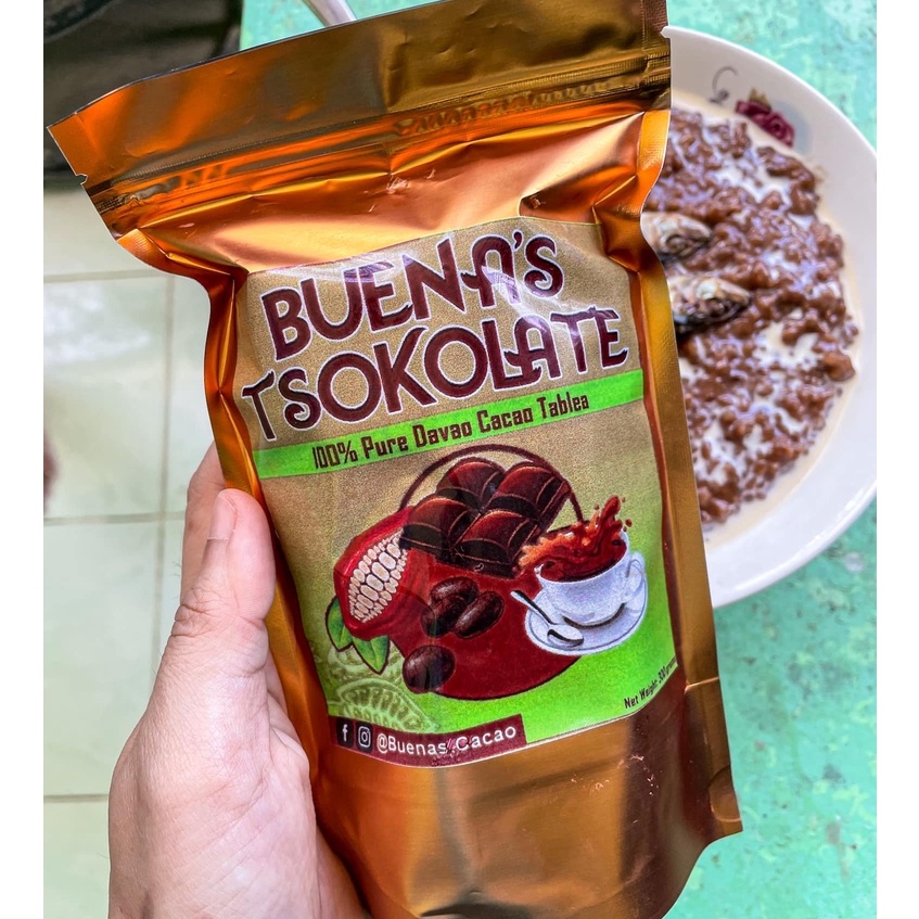 Buena's Tsokolate 100 Pure Davao Tableas 250g Pack (Wholesale