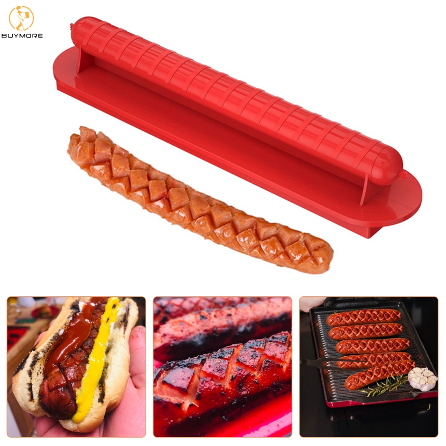 JJ Barbecue Sausage Cutter Kitchen Tools Spiral Hot Dog Cutters Home