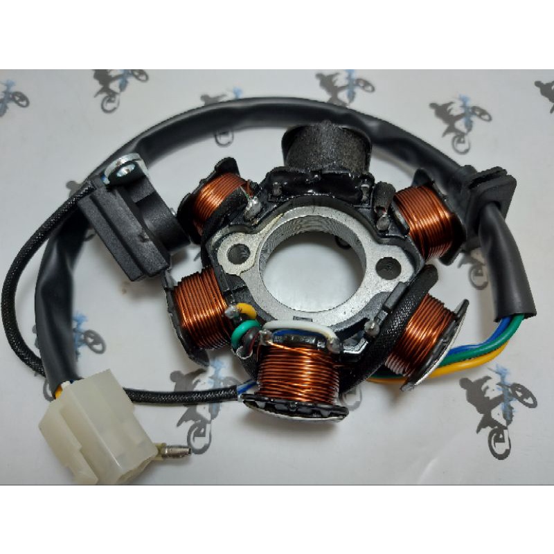 Stator Coil / Comp Lifan 110 / RUSI 110 New (6 poles) Shopee