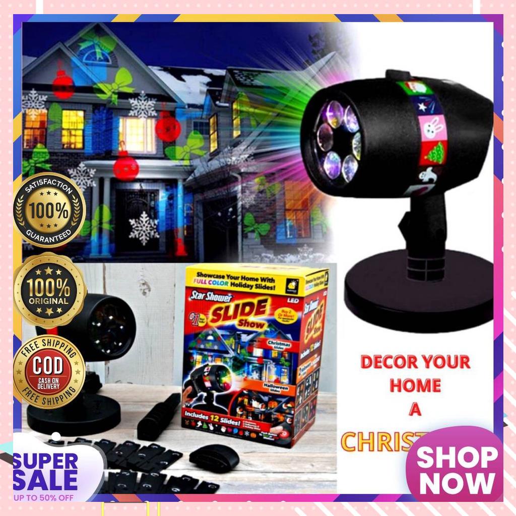 【Available】Trending Original Star Shower Slide Show Galaxy Shower Upgraded Version Full Color 12