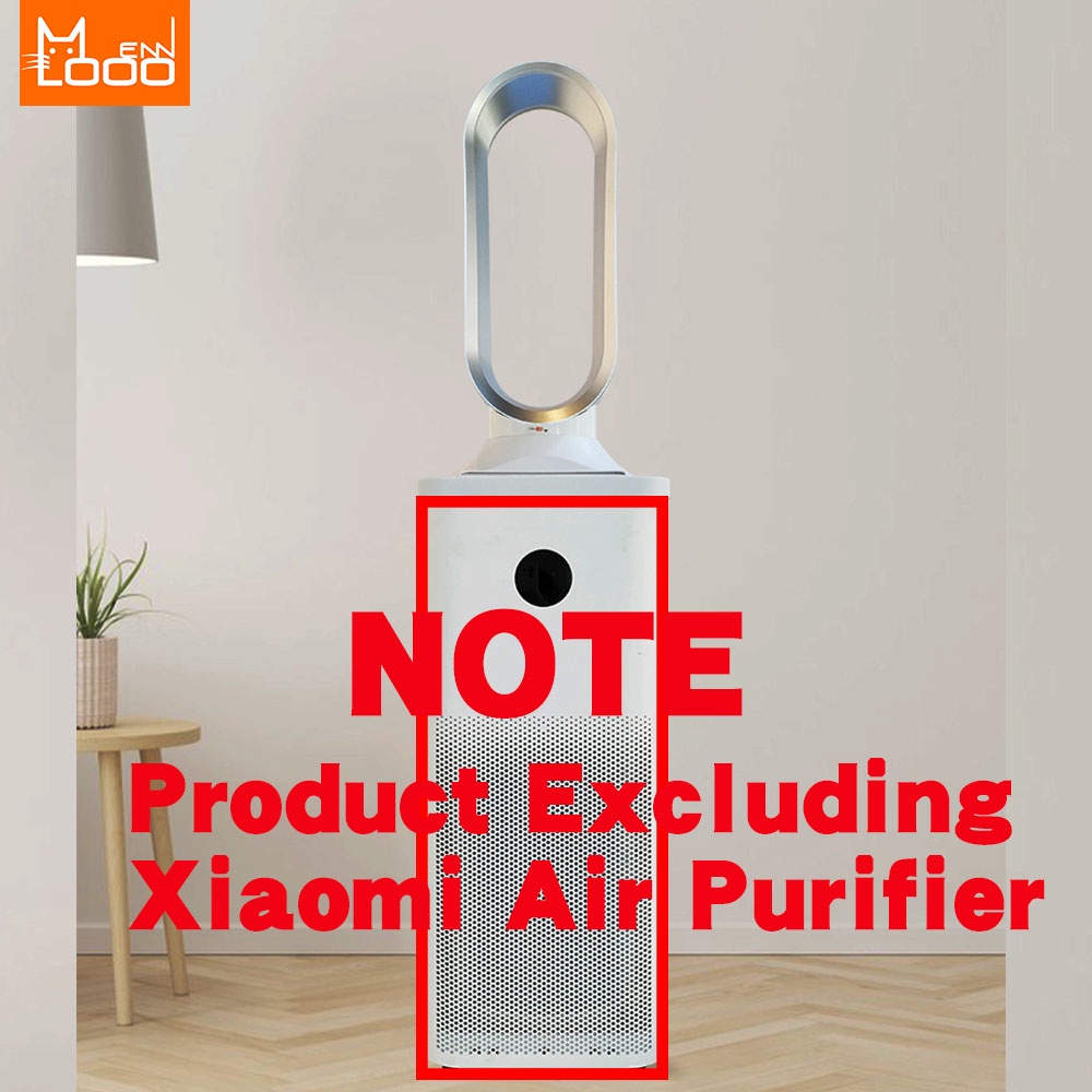 Mennlooo Upgrade Xiaomi Air Purifier to bladeless Fan more quieter fit