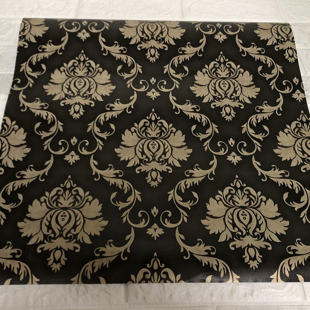 Wallpaper sticker Pvc Wallpaper self adhesive 49c Shopee Philippines