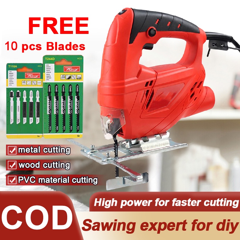Electric jig saw power tool for wood cutting household chainsaw