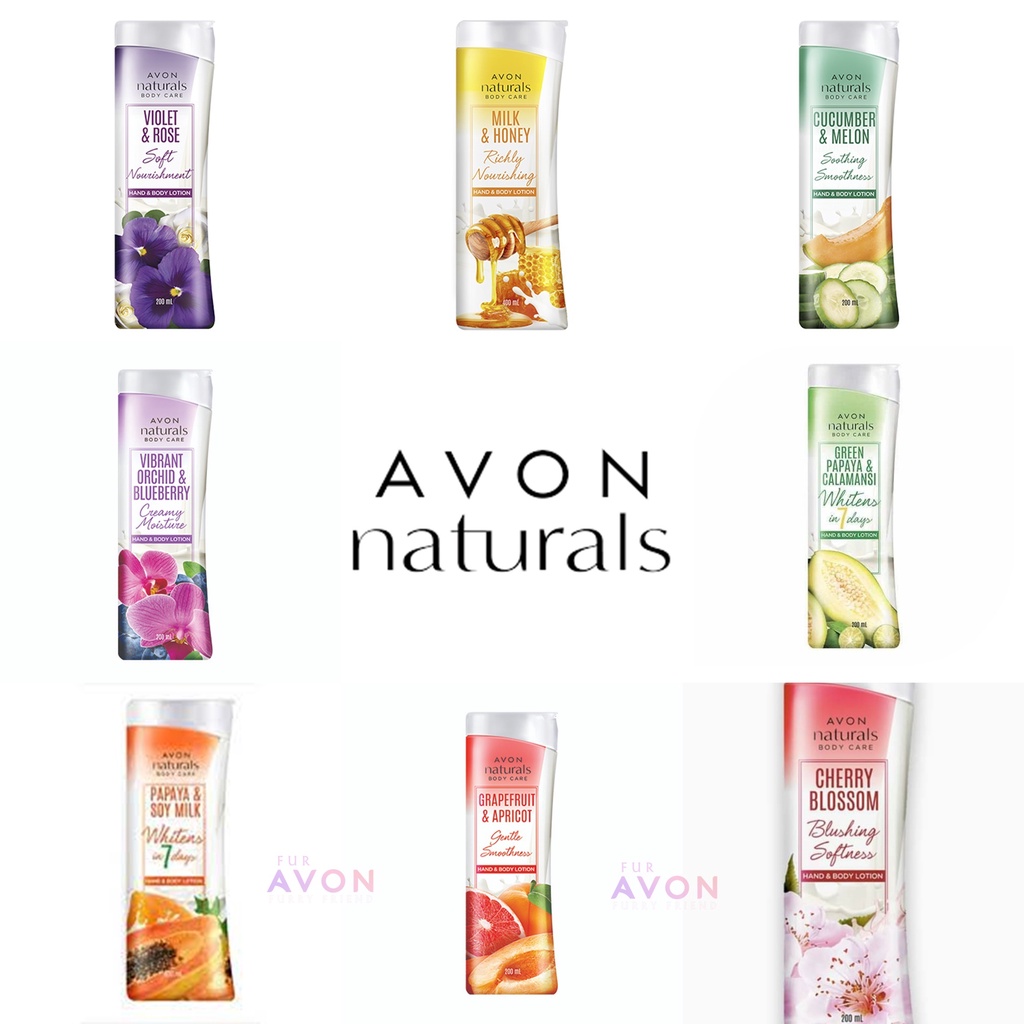 AVON NATURALS Hand & Body Lotion 200 mL Shopee Philippines