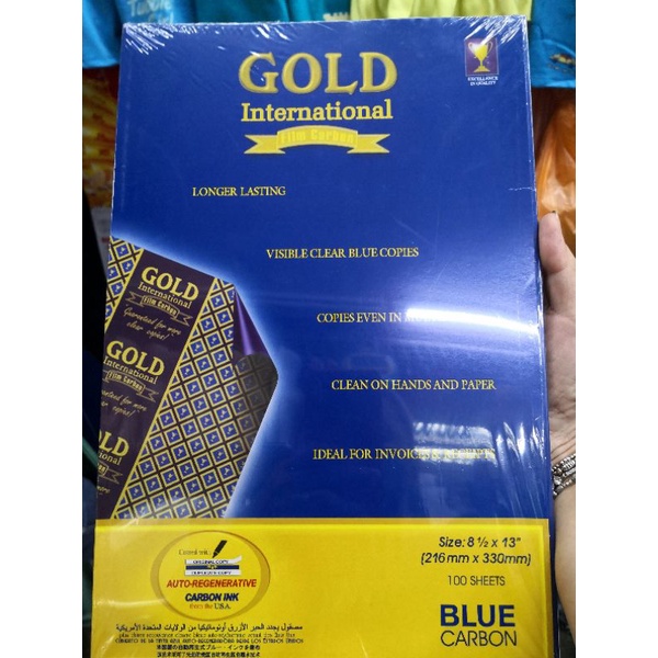 100 SHEETS CARBON PAPER.18.5" x 13"(216mm x 330 mm) Shopee Philippines