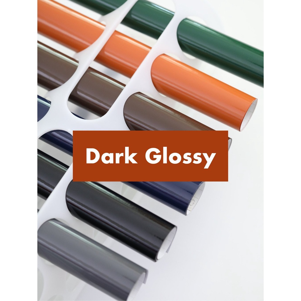 Dark Glossy Oracal 651Vinyl Stickers for Cricut Cutting Machines