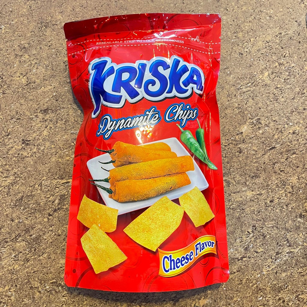 Kriska Dynamite Chips Cheese Flavor, 100g Shopee Philippines