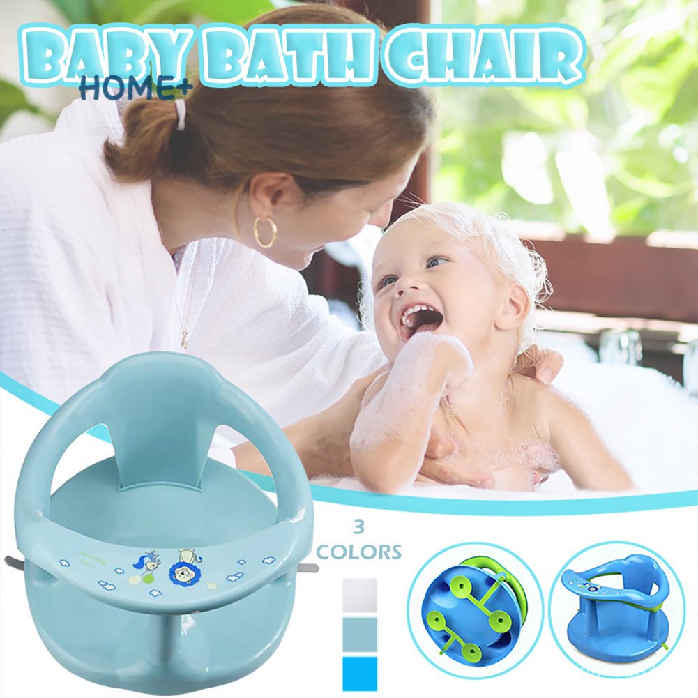 Ready Baby Bath Seat Baby Plastic Bathtub Seat with Backrest Support