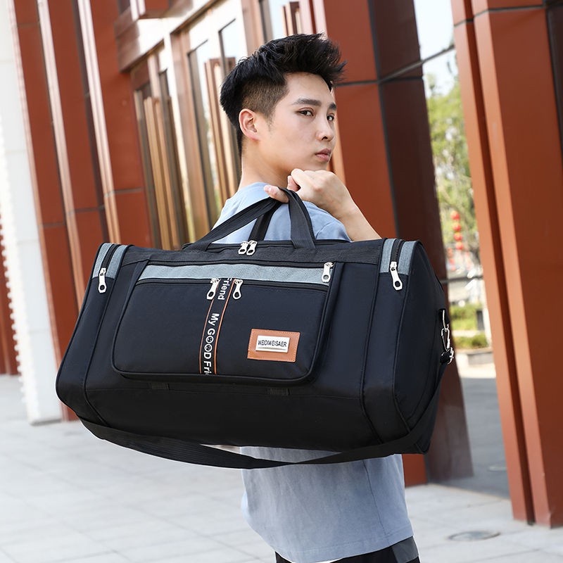 Big Size Travel Bag for Men Large Capacity hand Waterproof Travelling