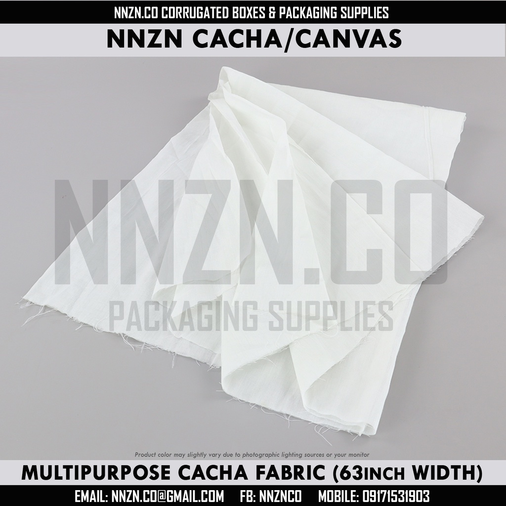 NNZN Cacha Fabric Katsa Fabric Cheese Cloth Muslin Fabric 63" Width continues Length Per Meter