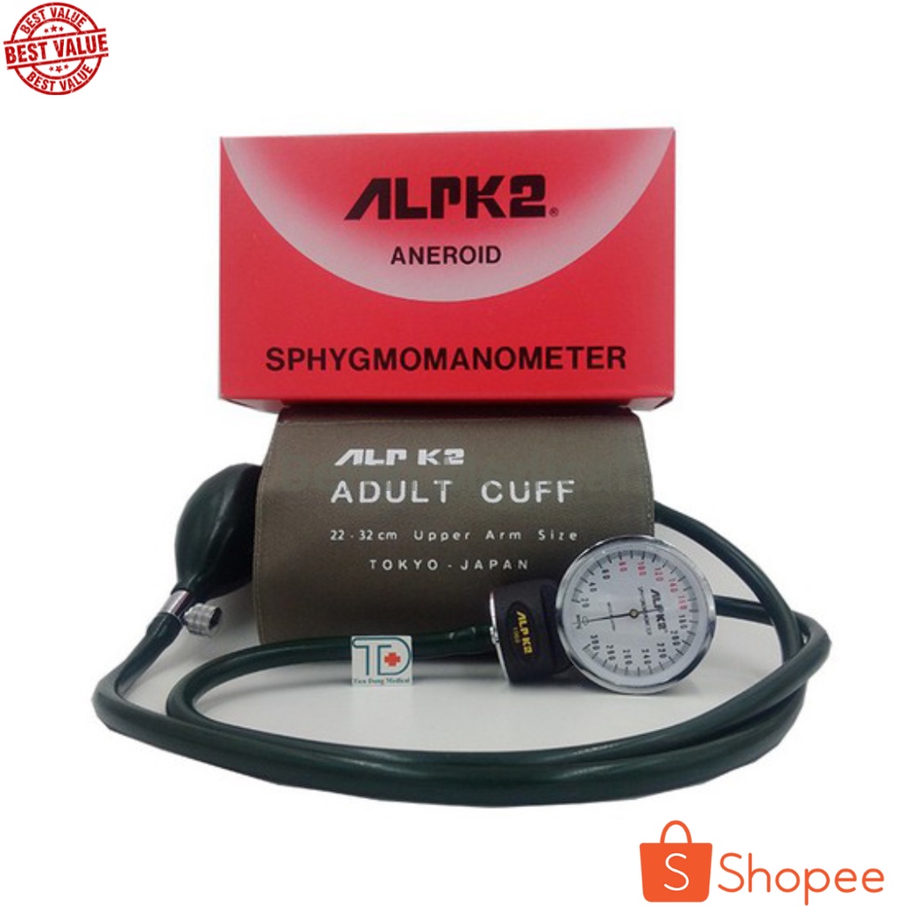 ALPK2 Aneroid Sphygmomanometer Set Shopee Philippines