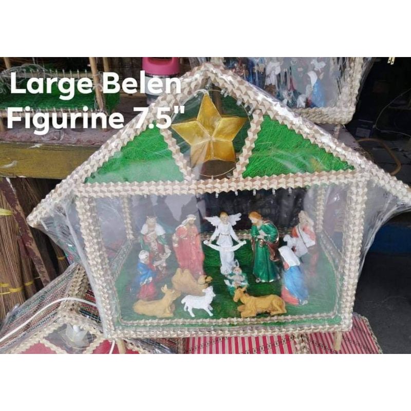 Native Nativity Christmas Belen with Lights Shopee Philippines