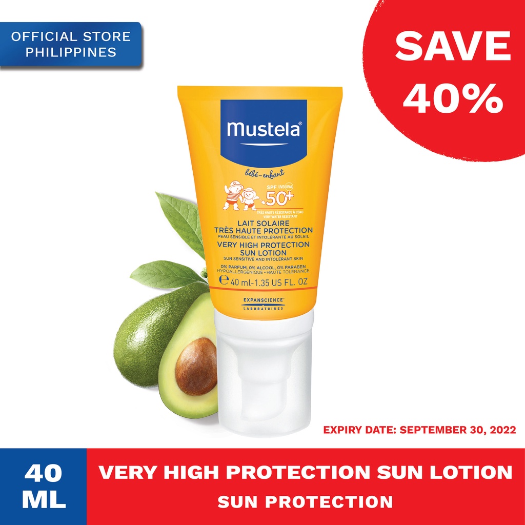Mustela Clearance Very High Sun Protection Lotion 40ml (Expiry Date