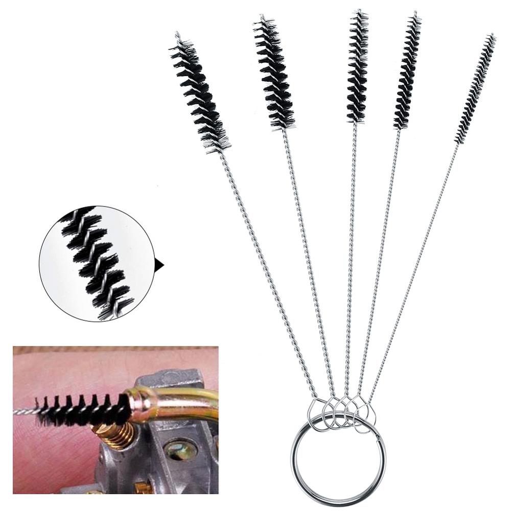 Cleaner Set Carburetor Carbon Dirt Jet Remove Cleaning Needles Brushes