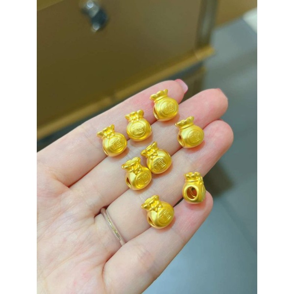 24K Hong Kong Gold Lucky Money Bag Pawnable Shopee Philippines