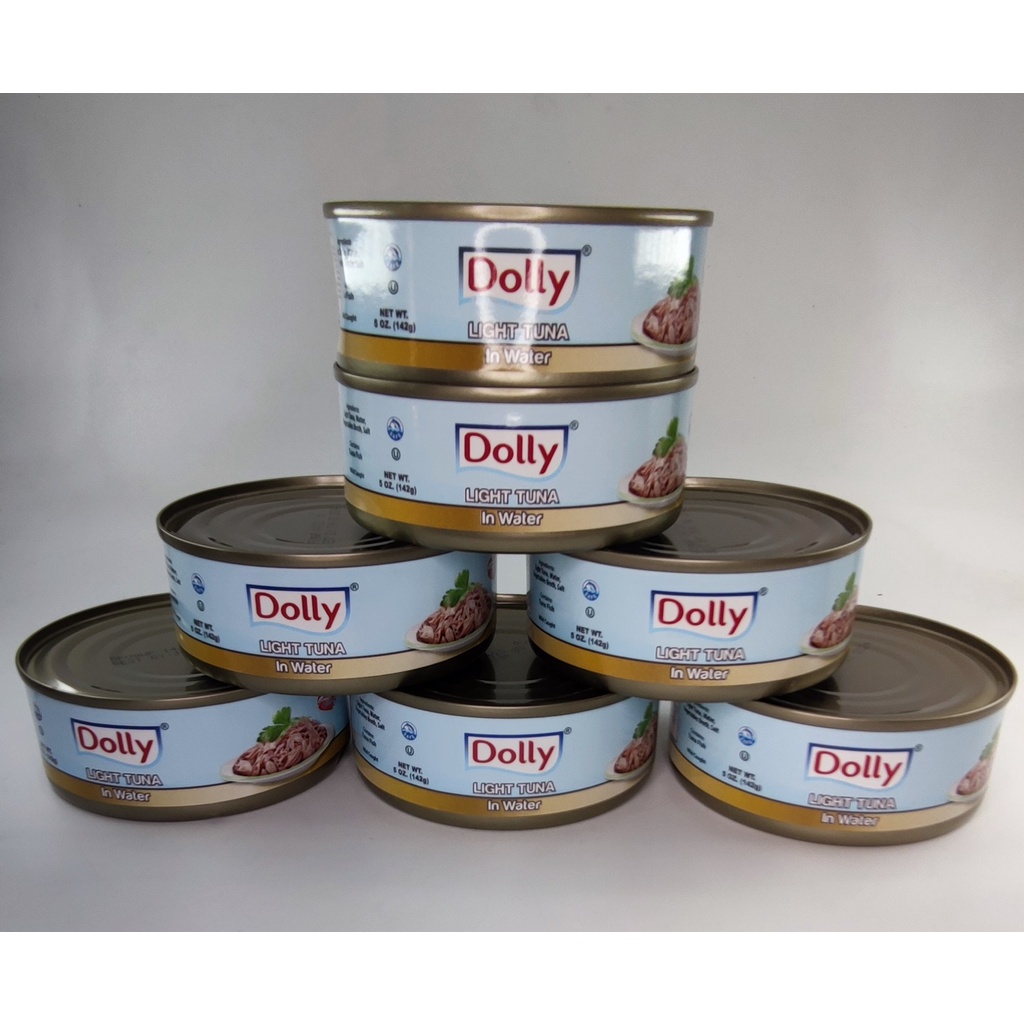 Dolly Light Tuna in Water 142g (5oz) Shopee Philippines