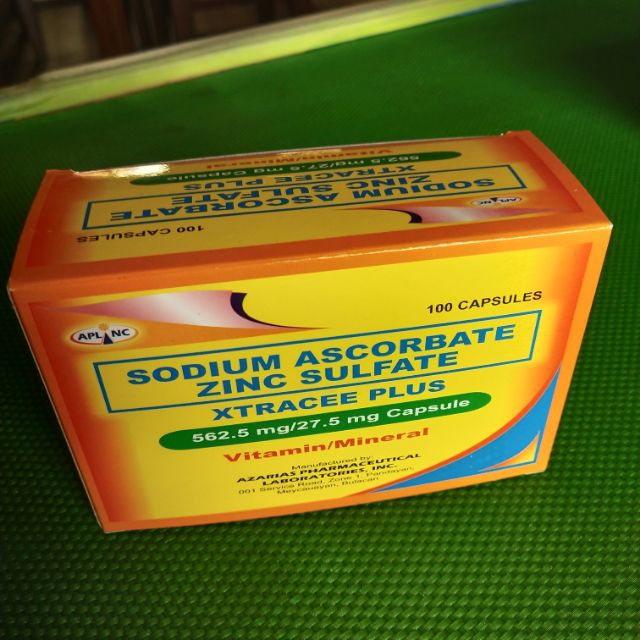 Sodium Ascorbate Zinc Sulfate (Xtracee Plus)..... Shopee Philippines