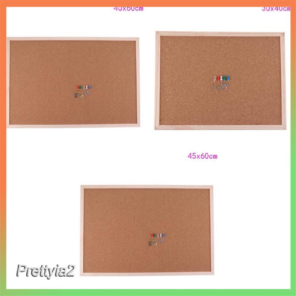 HOT Cork Board Bulletin Board, Cork Notice Board 100 Wood Framed