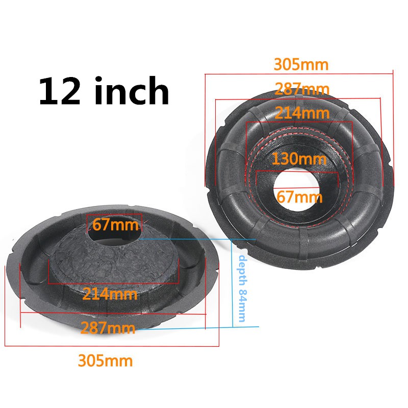 1PC Bass Speaker Paper Cone Repair Kit Parts For Car Audio Subwoofer