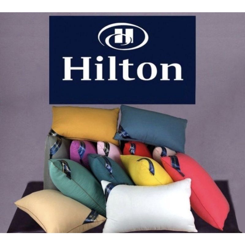 ORIGINAL 1000g Hilton Pillow with FREE Handbag ( 5Star Hotel Pillow