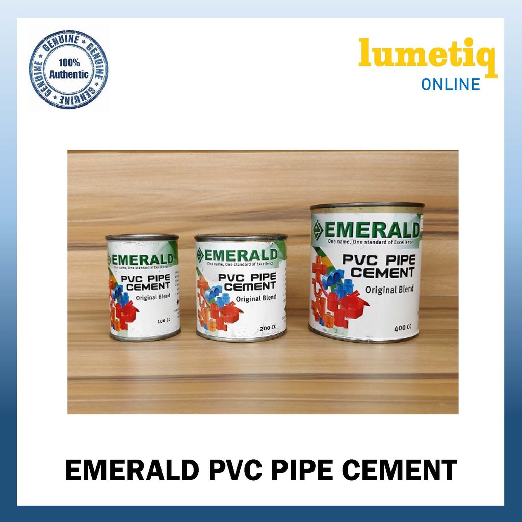 Emerald PVC Pipe Cement 100CC/200CC/400CC Shopee Philippines