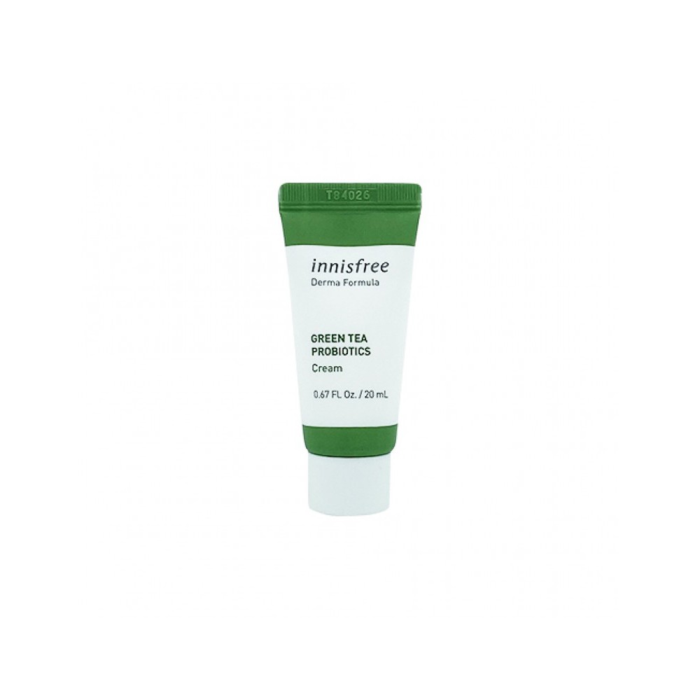Innisfree Derma Formula Green Tea Probiotics Cream 20ml Shopee