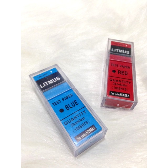 LBT Litmus Paper Test in Blue and Red Shopee Philippines