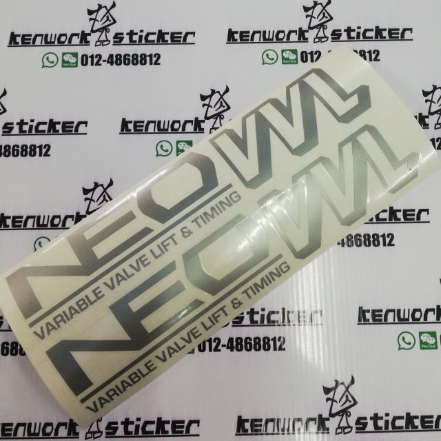 Sticker neo vvl (side) Shopee Philippines